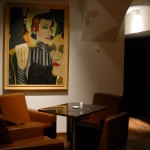 Blick in den Club der Bar Italia