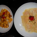 Gnocchi und Ravioli in der Bar Italia