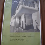 das aktuelle Ausstellungsplakat der Kiesler-Stiftung