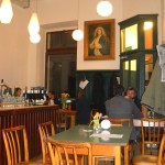 der Schankraum im Gasthaus Wolf