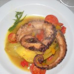 Geschmorter Oktopus mit eingelegtem Fenchel, Euro 12,80