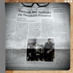 die Wiener Zeitung berichtete am 22.5.2012 über Küssel et al., angeklagt wegen Wiederbetätigung.