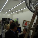die Galerie ViertelNeun in der Hahngasse 14 am Eröffnungsabend