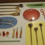 Vitrine, eine Arbeit von Christine Baumann für SPUREN LEGEN