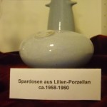 Spardosen aus Lilien - Porzellan lasse ich mir auch gern einreden...