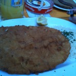 Surschnitzel mit Butterreis