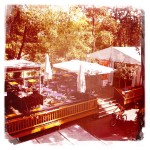 summerstage, Blick auf die Terrasse am Donaukanal