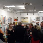 im Kunstsupermarkt am Eröffnungstag