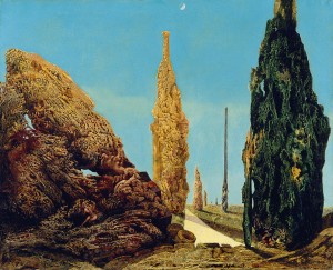 Max Ernst, Lediger Baum und vermählte Bäume