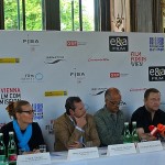 Gerlinde Seitner (Filmfonds Wien), Roland Teichmann (ÖFI), Christoph Maria Herbst, Erich Schindlecker (e&a)