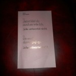 das Programmheft zu "Liliom" im Burgtheater