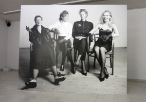 Die Damen, Einblick in die Ausstellung 