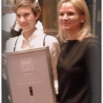 Rookie Sigrid Ehm mit Falstaff-Geschäftsführerein Elisabeth Kamper