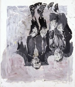 meine eltern von dix (Remix), 2005 Albertina - Sammlung Rheingold © Georg Baselitz (Foto: Jochen Littkemann, Berlin)