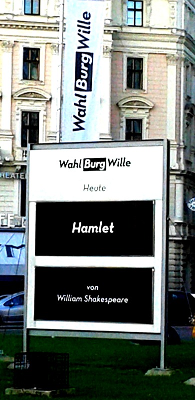 Hamlet. Burg. Shakespeare.