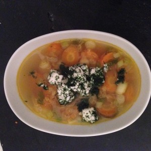 linsensuppe mit feta