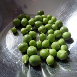 frische Erbsen