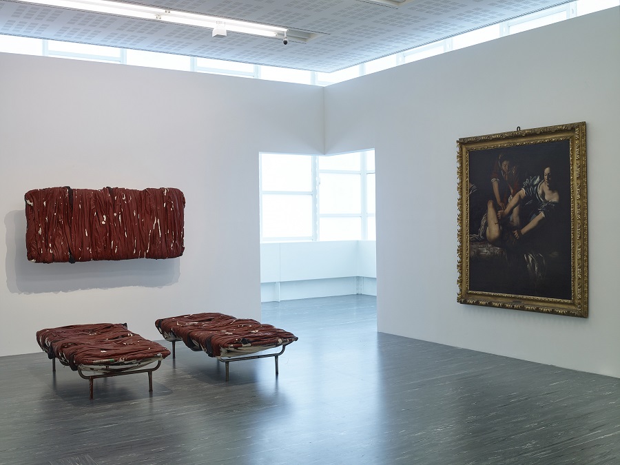 Ausstellungsansicht Schlaflos Foto: Gregor Titze, © Belvedere, Wien
