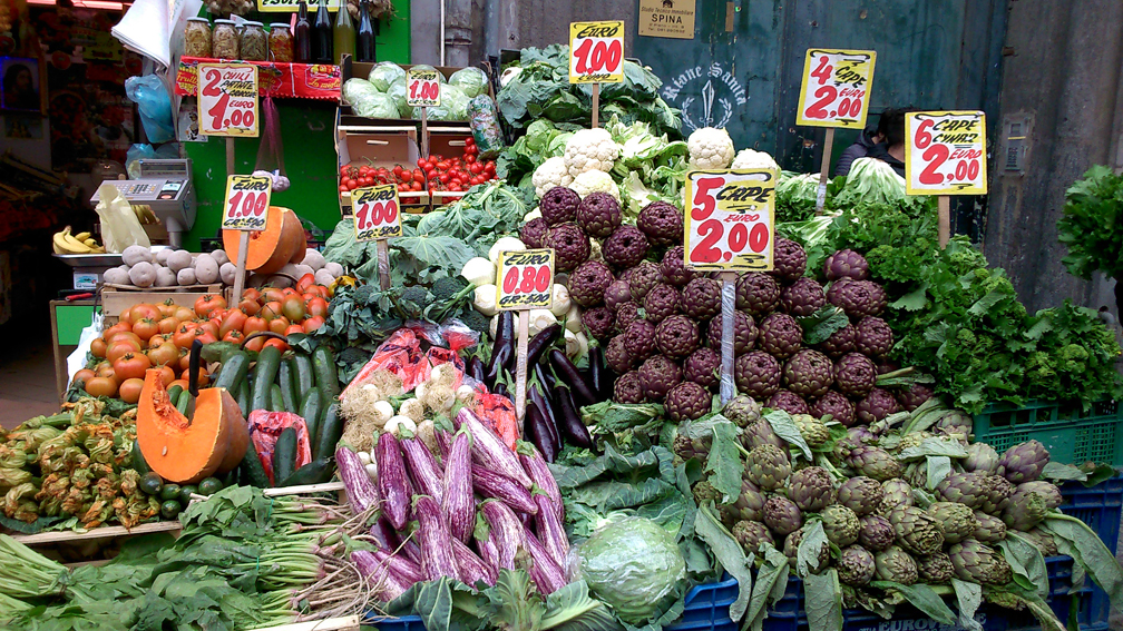 auf dem Markt