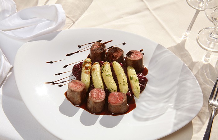Lamm, schmackhaft gebettet! Foto (c) Kunst & Kultur Seminarhotel Geras