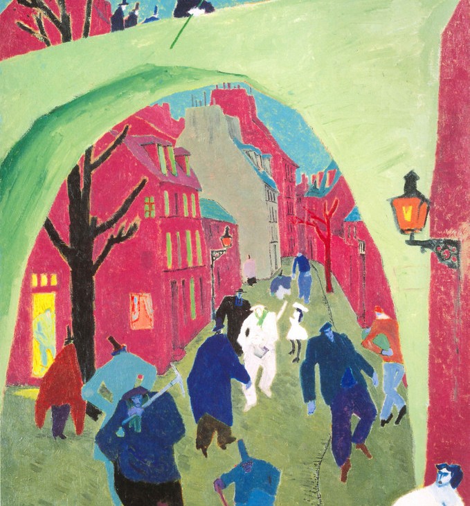 Lyonel Feininger Die grüne Brücke, 1909 Genf, Galerie Artvera's © Bildrecht, Wien, 2015