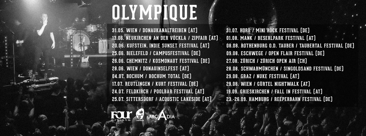 Tourdaten Olympique 