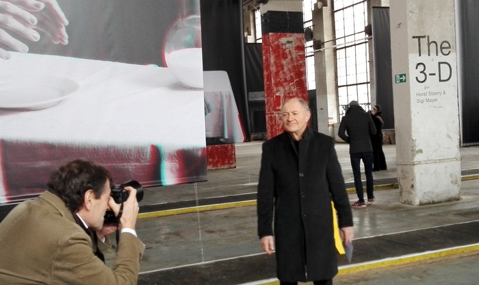 Horst Stasny, der Fotograf wird fotgrafiert, Foto (c) Claudia Busser - kekinwien.at