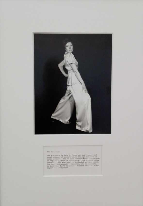 The Goddess, Detail aus 'A Portfolio of Models', Martha Wilson, 1974 und 2009, Foto (c) Claudia Busser - kekinwien.at