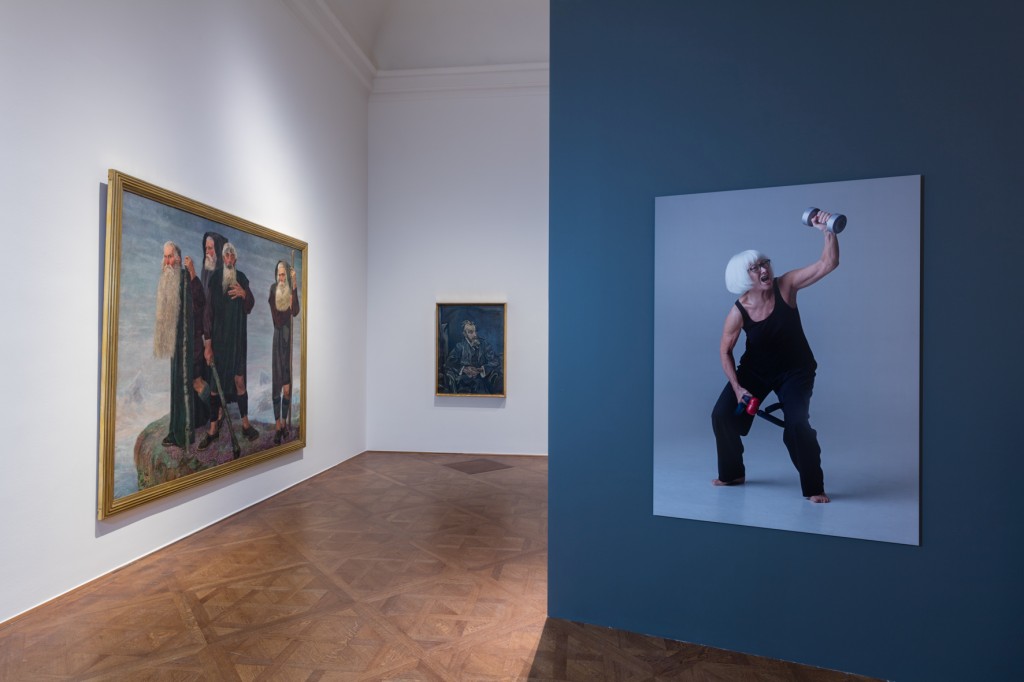 Ausstellungsansicht "Die Kraft des Alters" Foto: Johannes Stoll, © Belvedere, Wien