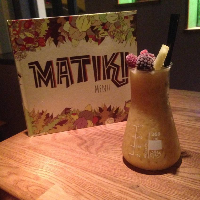 Ein Tiki Drink in einer Tiki Bar, der ersten in Wien, Bild (c) Matiki Bar