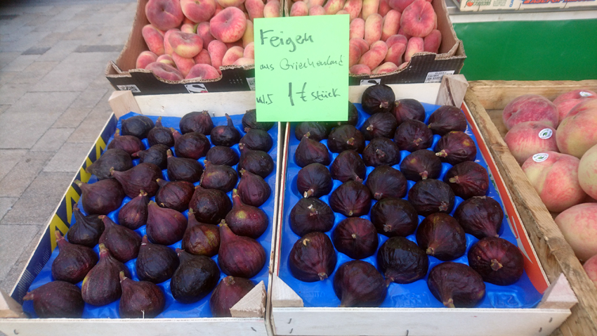 griechische Feigen auf dem Markt, Bild (c) Mischa Reska - kekinwien.at