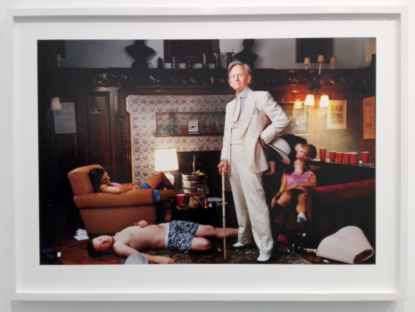 Tom Wolfe, aus der Serie 'Portraits' von Martin Schoeller: mein Favorit!, Bild (c) Claudia Busser - kekinwien.at Tom Wolfe, aus der Serie 'Portraits' von Martin Schoeller: mein Favorit!, Bild (c) Claudia Busser - kekinwien.at