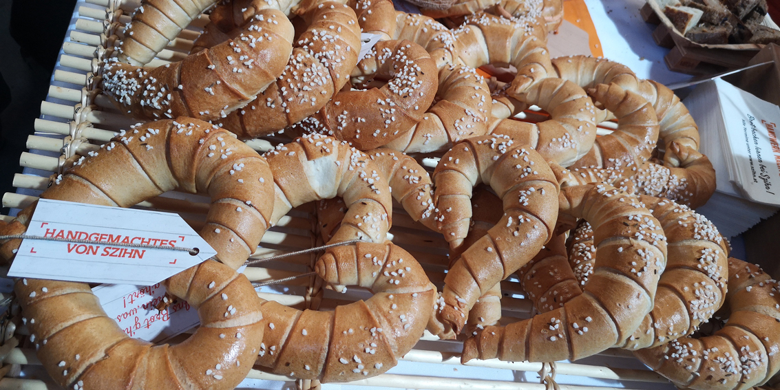 Handgemachtes Gebäck am Brotfestival 2019 in der Marx Halle, Bild (c) Mischa Reska - kekinwien.at