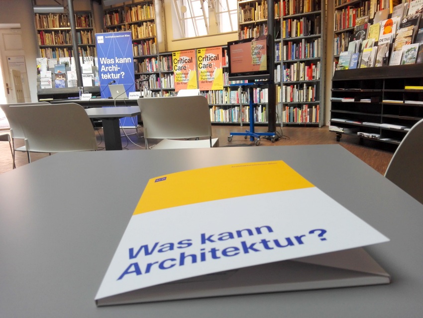 Pressekonferenz in der Bibliothek des AzW, Critical Care, Bild (c) Claudia Busser - kekinwien.at Pressekonferenz in der Bibliothek des AzW, Critical Care, Bild (c) Claudia Busser - kekinwien.at