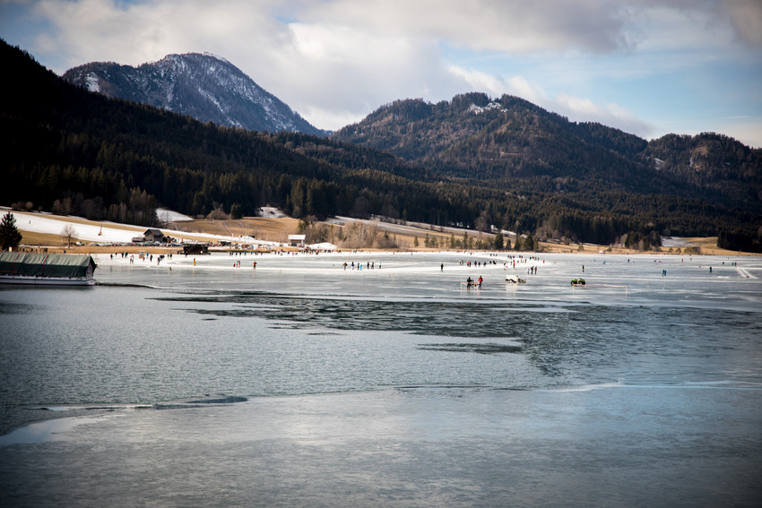 Weissensee, Winterlandschaft, Bild (c) Ulrike Zauner Weissensee, Winterlandschaft, Bild (c) Ulrike Zauner